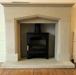 Bath Stone surround and stove 1 scaled