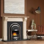 Cast Tec Durham Fireplace Roman Stone CU1
