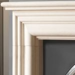 Cast Tec Flat Kensington Limestone Fireplace CU2
