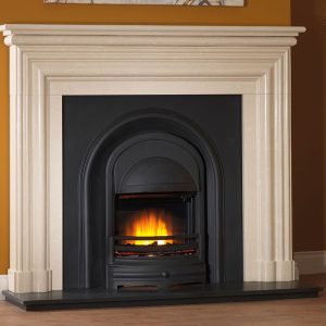 Cast Tec Hexham Roman Stone Fireplace CU 1