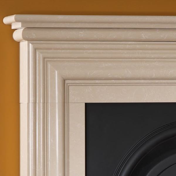 Cast Tec Hexham Roman Stone Fireplace CU2 1