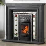 Cast Tec Kensington Fireplace In Slate Stone CU 1