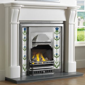 Cast Tec Ripon Fireplace Polar White CU