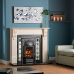 Cast Tec Victorian Corbel Limestone Fireplace CU1