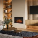 Gazco eMotiv 64 Electric Fire Hole In The Wall Style Roomset Gazco eMotiv 64 Electric Fire Hole In The Wall Style Roomset