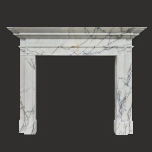 Blenheim 60" Lilac Viola Marble Fireplace Surround