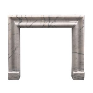 bolection lilac viola marble fireplace surround
