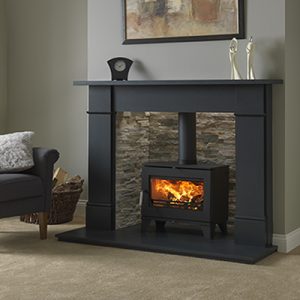 flat victorian honed granite briton stove
