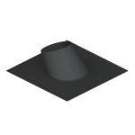 black twin wall aluminium flashing 0 30