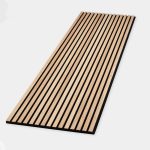 contemporary oak wood panel