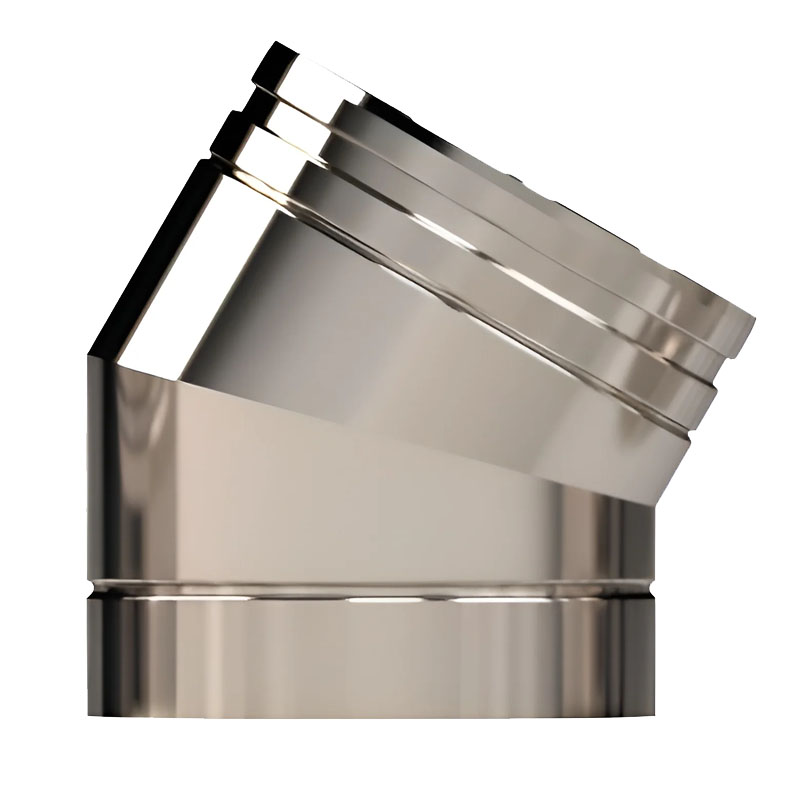 midtherm twin wall stainless 30 degree elbow midtherm twin wall stainless 30 degree elbow