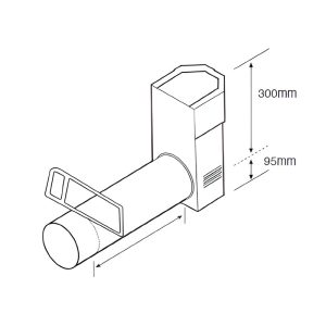 rear exit terminal kit dimensions