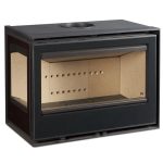rocal arc 76 lid wood burning fire