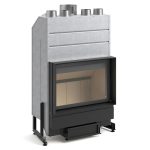 rocal m350 inset wood burning fireplace