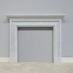 salisbury bolection honed fireplace surround