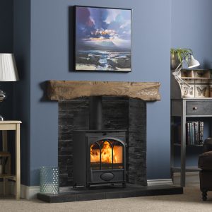 Fireline FT8 Multifuel In Stepped Stone Inglenook
