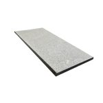 grey flamed rear granite fireplace hearth