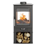 parkray aspect 4 double sided log store stove