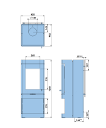 Barbas BOX 35 40-105 Wood Burning Stove Dimensions Barbas BOX 35 40-105 Wood Burning Stove Dimensions
