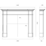 balham fireplace dimensions