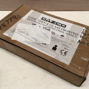 gazco logic arts polished steel front