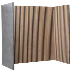 honey black chamber lining panels