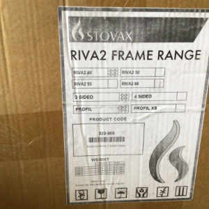 stovax riva 40 3 sided profil frame