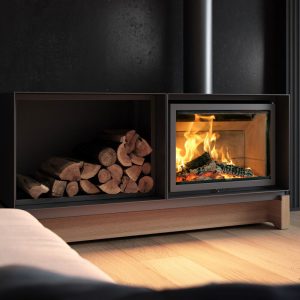 Stûv 16/58 D4 Log Storage Wood Burning Stove