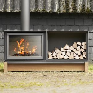 Stûv 16/68 D4 Log Storage Wood Burning Stove