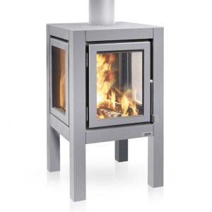 RB73 Quaruba XL Stainless Steel Outdoor Wood Burning Stove