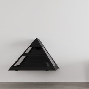 Traforart Admeto Suspended Front Facing Rear Vent Wood Burning Stove