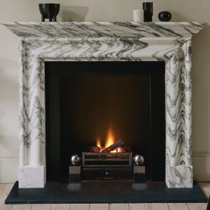 Alderney Natural Marble Fireplace Surround