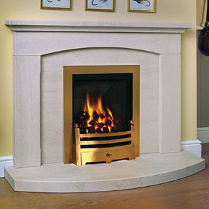Mere Portuguese Limestone Complete Fireplace Suite