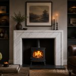 Shoreditch 58 Carrara Marble Fireplace Surround