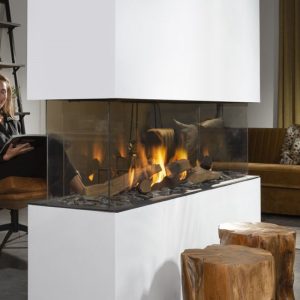 Element4 Summum 140 Four Sided Gas Fire