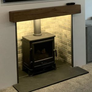 Heat Resistant LED Lighting for Fireplace Chambers