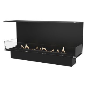 Decoflame Montreal 1000mm Three Sided Inset Bioethanol Fire