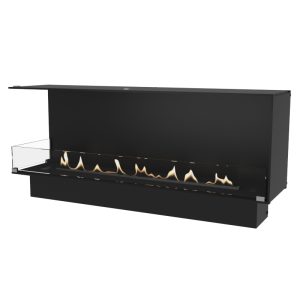 Decoflame Montreal 1200mm Corner Left Inset Bioethanol Fire