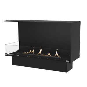 Decoflame Montreal 800mm Corner Left Inset Bioethanol Fire