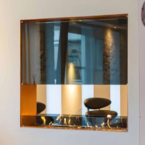 Decoflame Montreal Vue Double Sided Inset Bioethanol Fire
