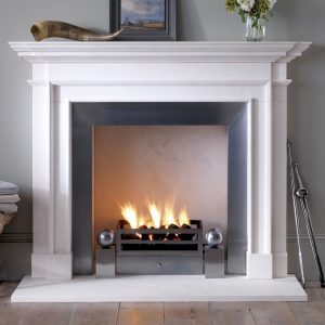 Chesneys Burlington 60" Limestone Fireplace Surround