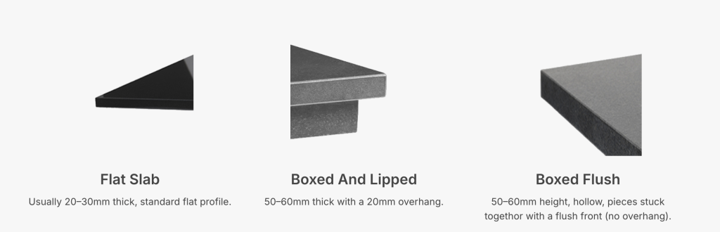 Fireplace hearths types examples