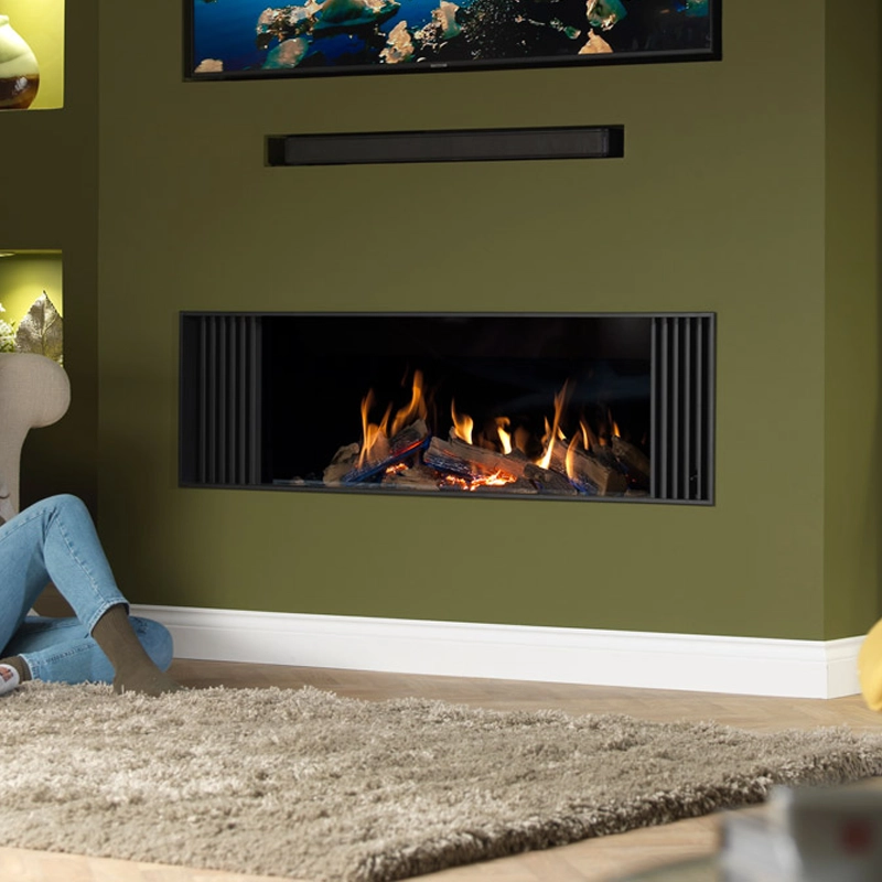 media wall gas fires