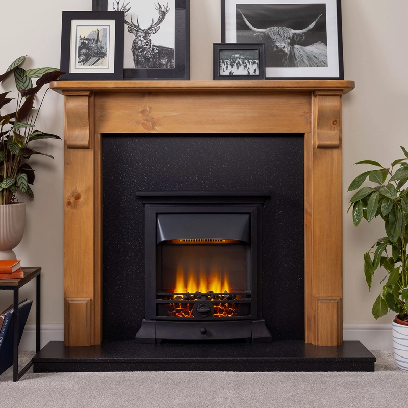 pine fireplaces featured image