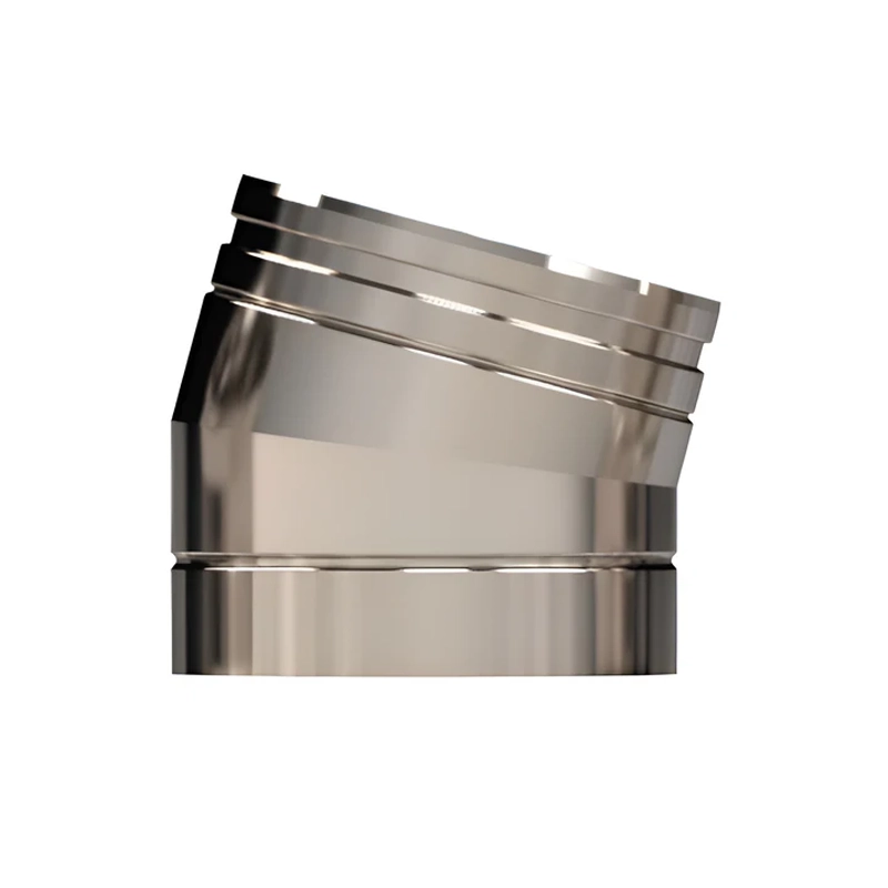 twin wall flue elbow bends