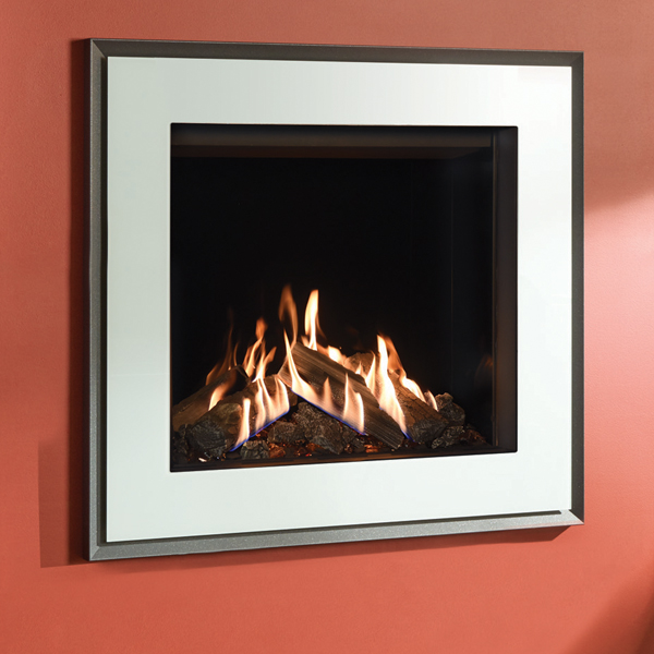 Gazco Reflex 75T Evoke Glass Gas Fire — Bonfire