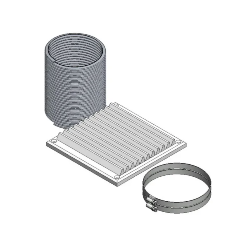 direct air kit 100mm parts