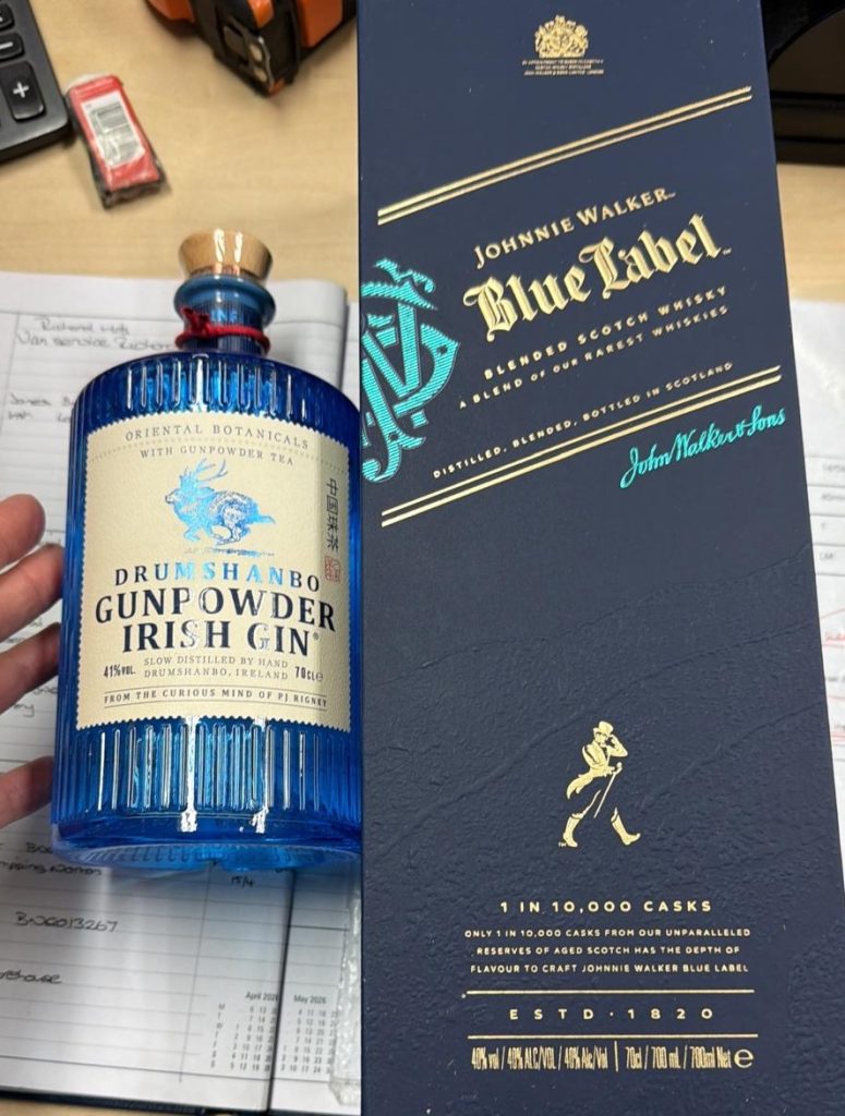 Gin And Whiskey From British Fires