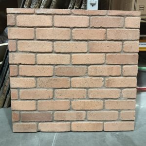 Cobble Red Rustic Brick Chamber Rear Board (Cut)