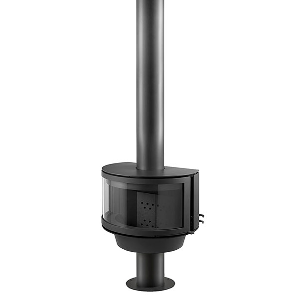 Rocal Ronde Frontal Freestanding Wood Burning Stove